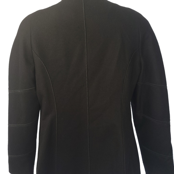 Harvé Bernard by Bernard Holtzman Wool Coat Sz 8 - Picture 6 of 8